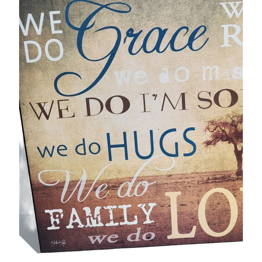 "We Do" By Marla Rae, Ready to Hang Framed Wall Art Multi Medium